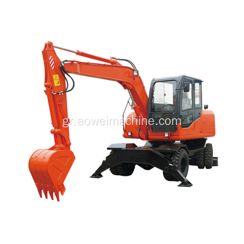 Κίνα Crawler Belt New Mini 6ton Wheel Excavator σε χαμηλή τιμή